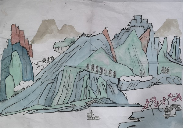 七（4）班秦欣怡《水墨山河》.jpg